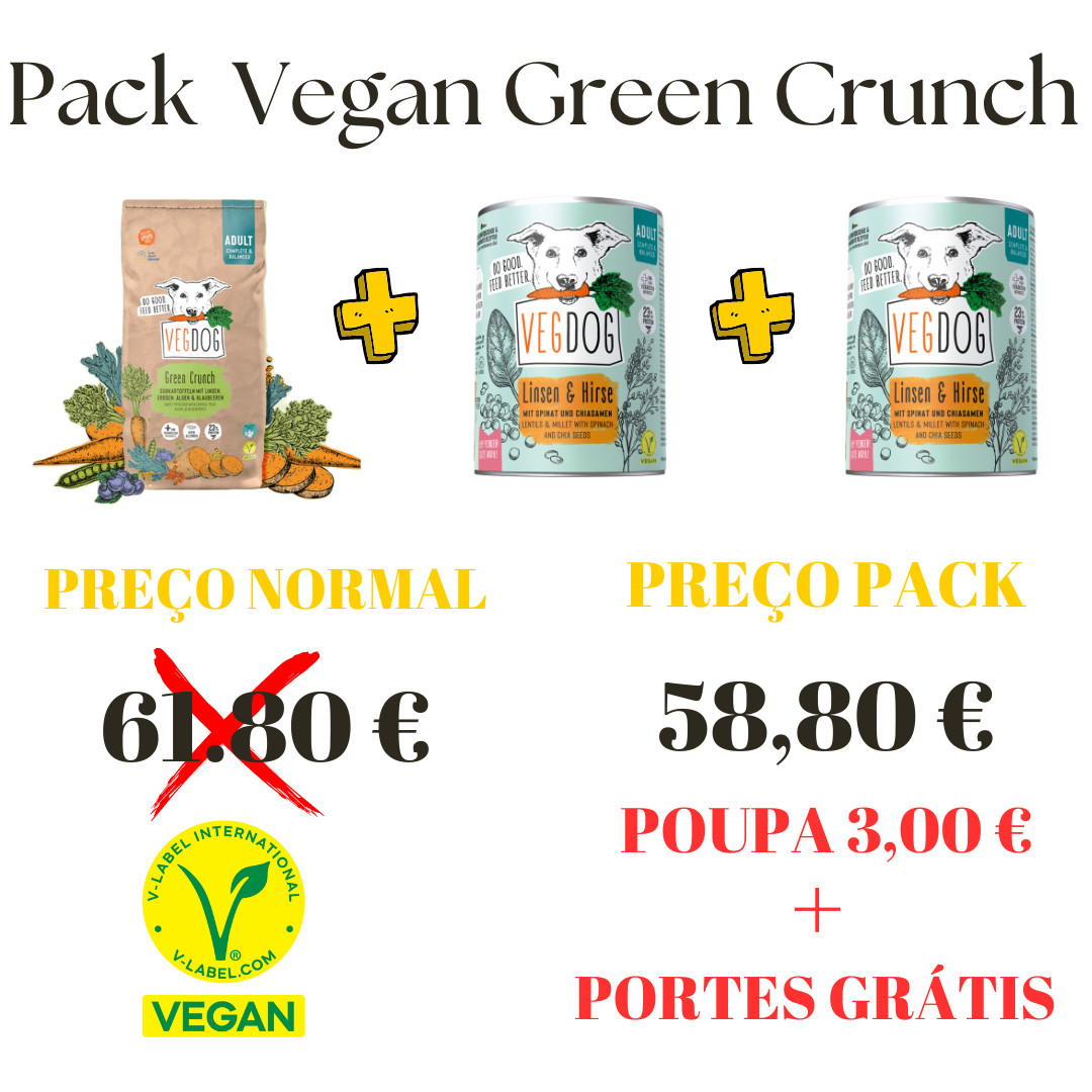 Pack Vegan Green Crunch