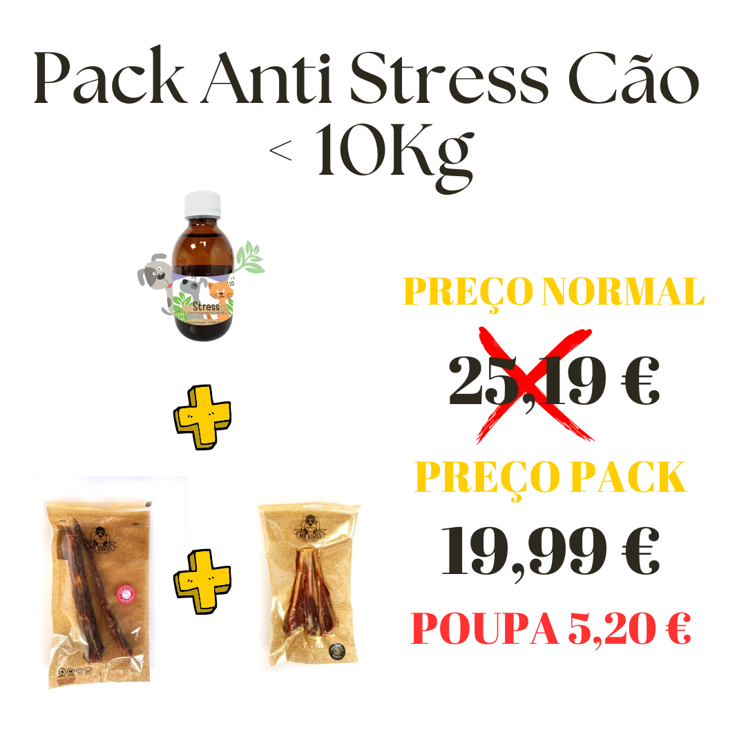 Pack Anti Stress Cão < 10Kg