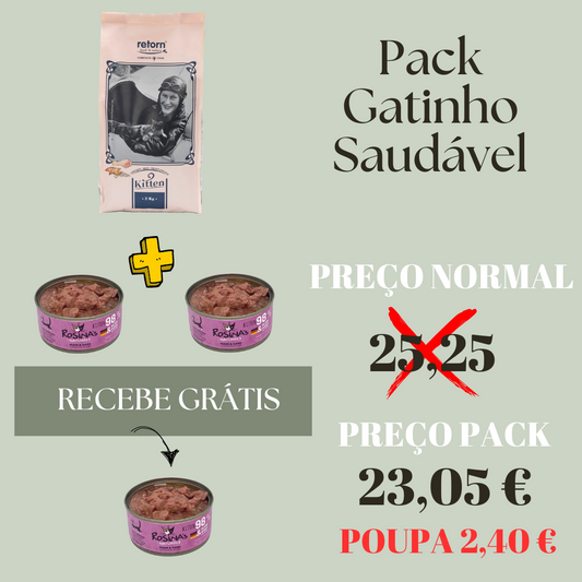 Pack Gatinho Saudável