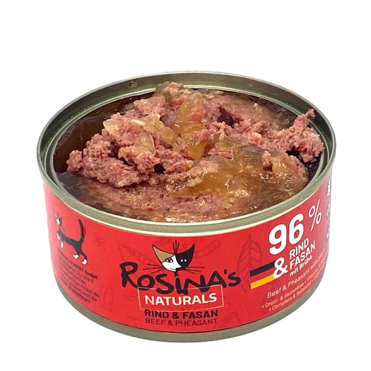 Comida Húmida Carne Bovina e Faisão - 100% Natural