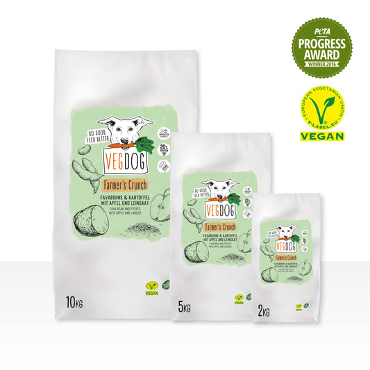 Ração Seca VEGAN FARMER’S CRUNCH para Cães